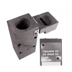 Molde Grafito en Varilla a Cable en T 5-8 a 6