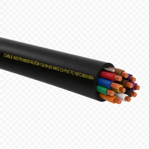 Cable Instrumentación 12x18+20 awg cu pvc tc 105°c 600v/300v
