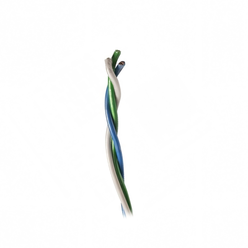 Cable Aislado Thhw Cu 3X12 Trenzado Azul