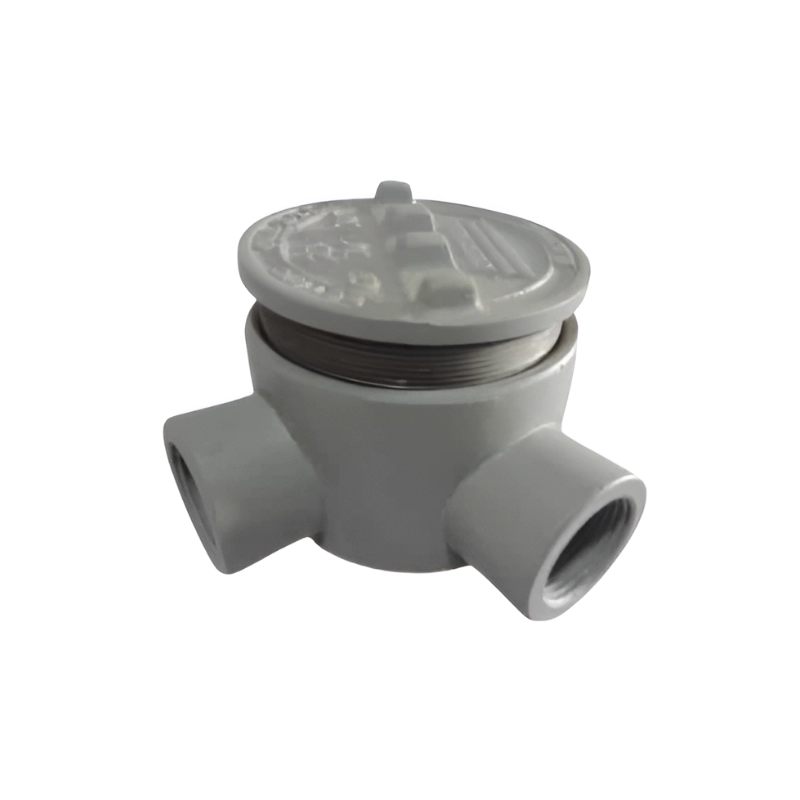 Caja Redonda Gual (Ep) En Aluminio 11/2