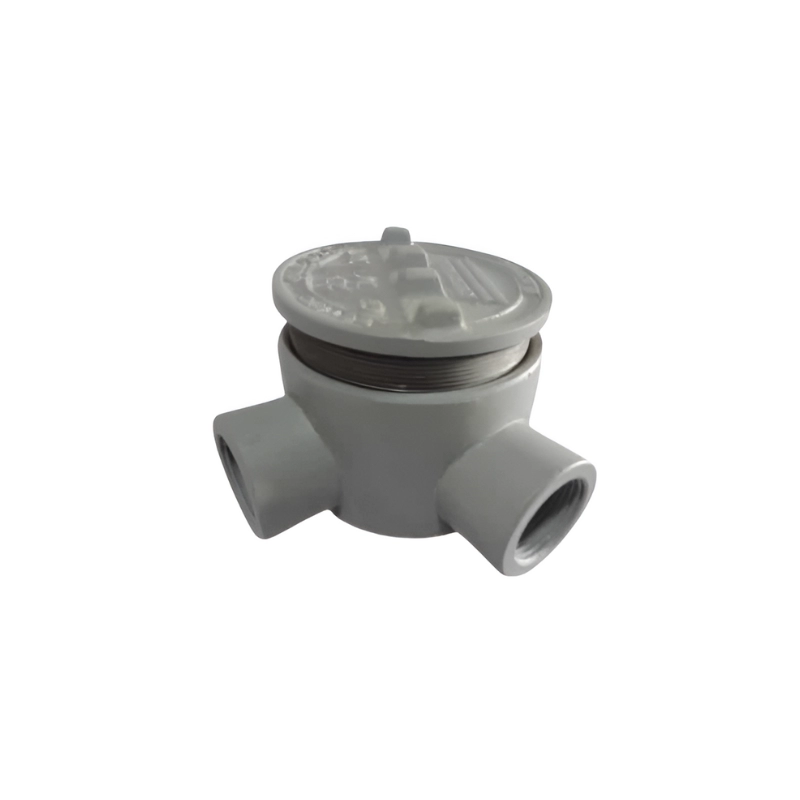 Caja Redonda Gual (Ep) En Aluminio 3/4