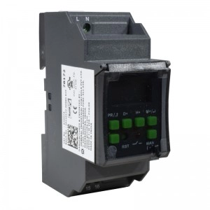 Programadores Semanales 16 Pulse Lcd 110-240Vac Riel Din