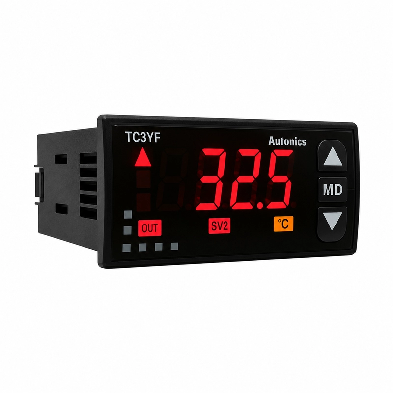 Pirometro Ref - 40A + 99.9C 3R 12-24Vdc 72X36 AUTONICS