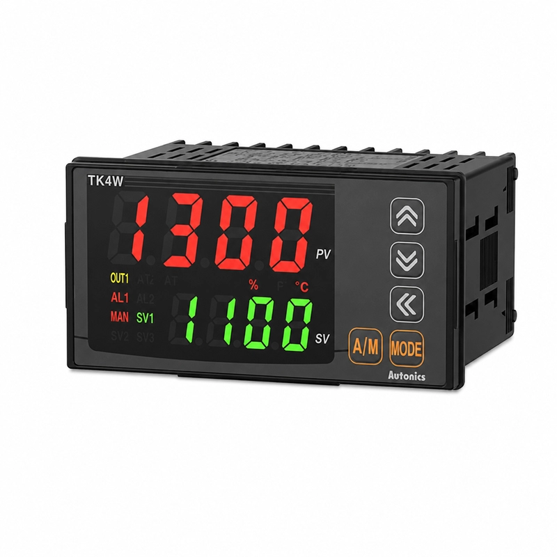 Control de Procesos TK4, 96X48Mm, 1 Salida de Control a Rele, 2 Salidas de Eventos a Rele NA.