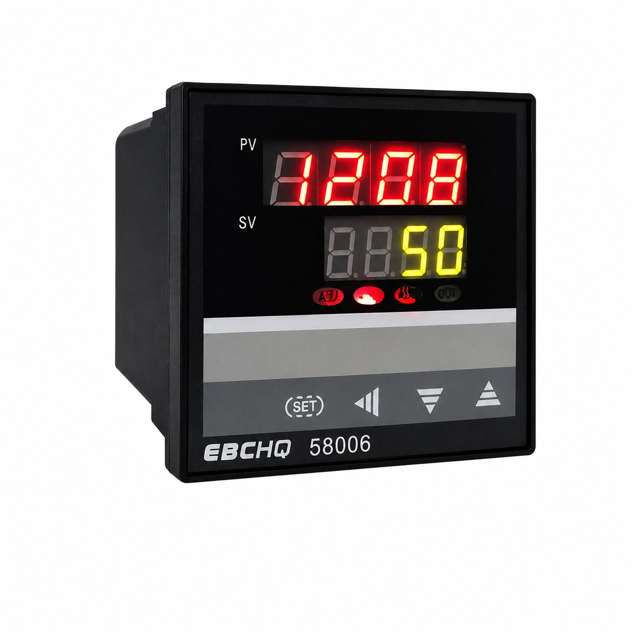 Controlador de Temperatura Entrada J, K, S, E, Pt-100 96x48Mm EBCHQ