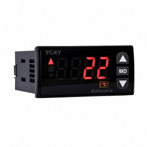 Controlador de Temperatura Entrada J, K, Pt-100 36x72Mm