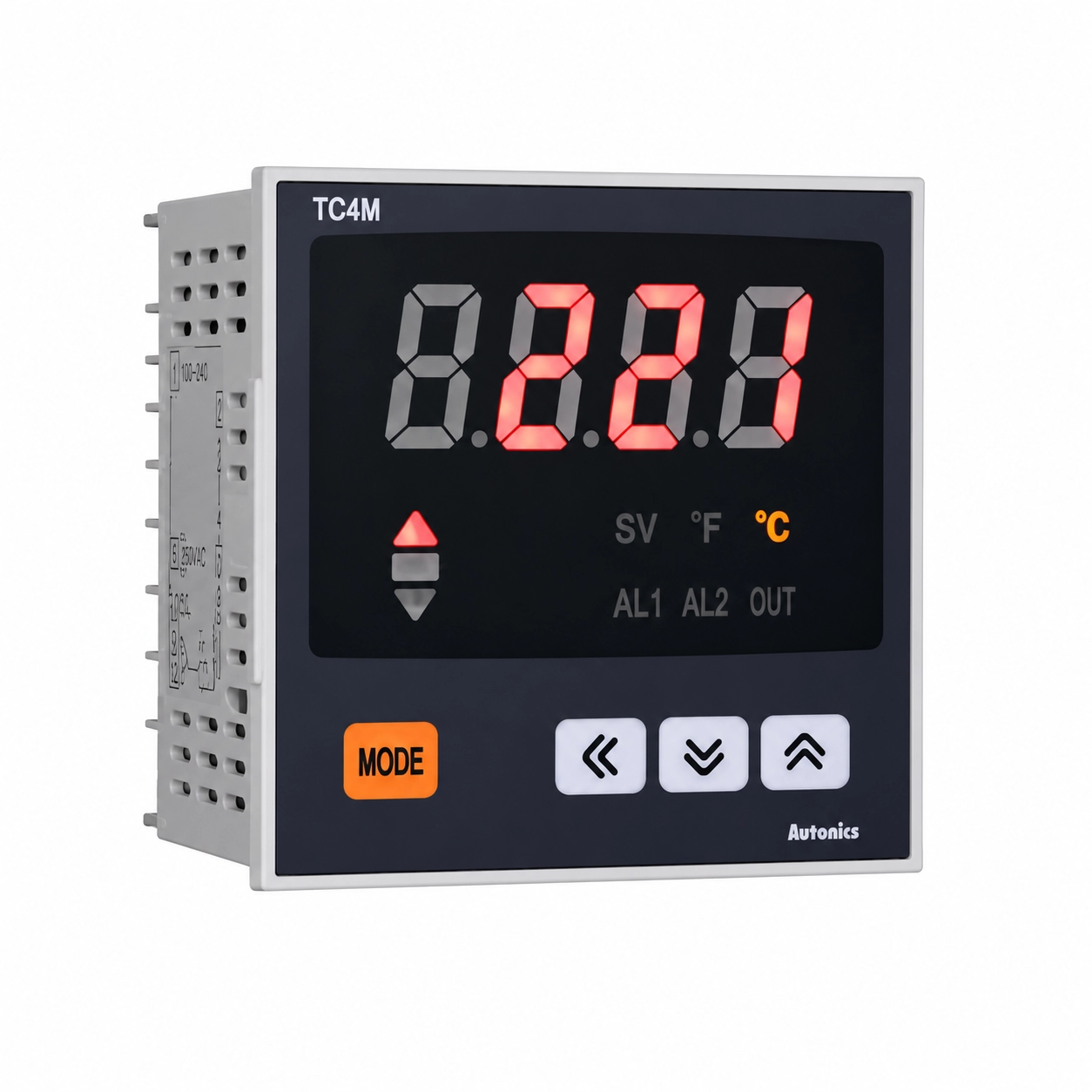 Controlador de Temperatura Entrada J, K, Pt-100 72x72Mm
