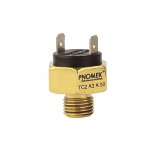 Termostato 120°C, NC FAST-ON, 1/4G