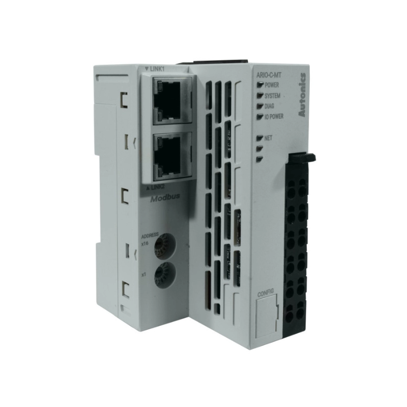 Cpu Modbus Tcp/Ip Para Unidad De Entradas / Salidas Remotas Ario