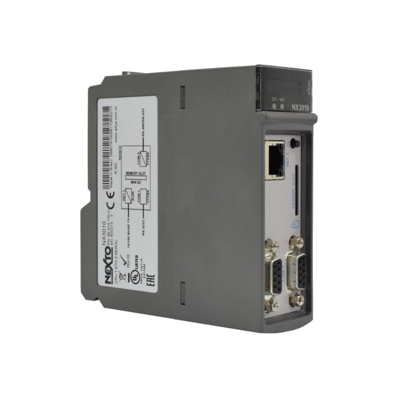 Cpu Plc, 1 Ethernet, 2 Seriales, Interface Mini Sd