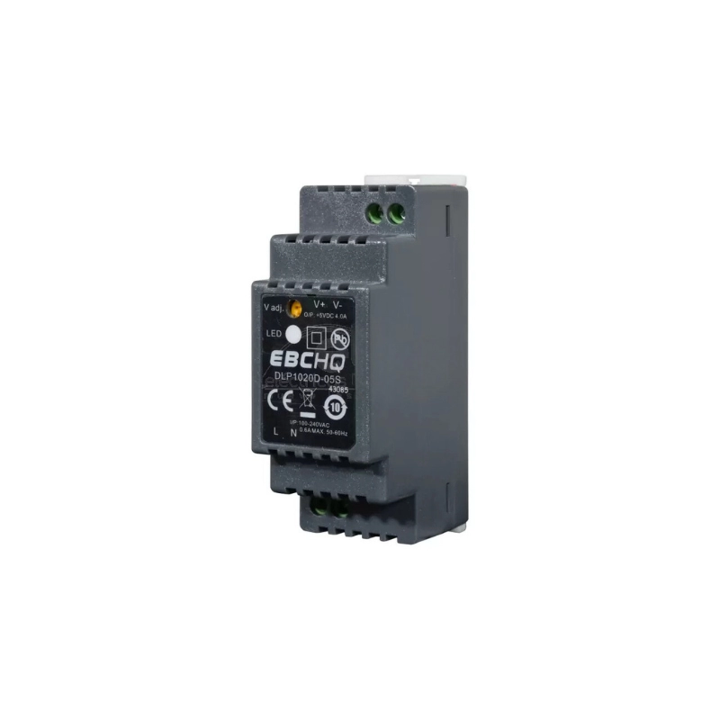 Protección por Sobre Carga Riel DIN 30W/5Vdc