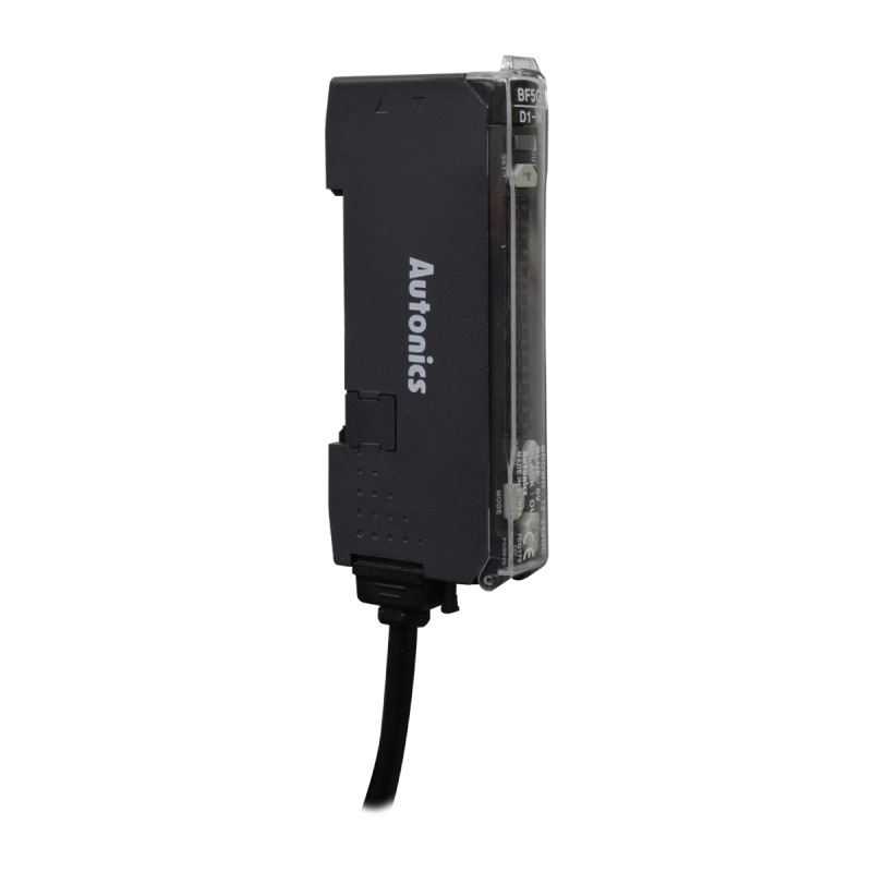 Amplificador de Fibra Óptica Luz Verde, Doble Display , Salida Npn