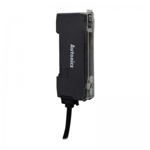 Amplificador de Fibra Óptica Luz Verde, Doble Display , Salida Npn