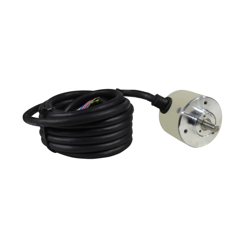 Ncoder Incremental Rotativo 40Mm DIAM Eje 6Mm, 1000Ppr, Salida Htl Line Driver, 5~24Vdc.