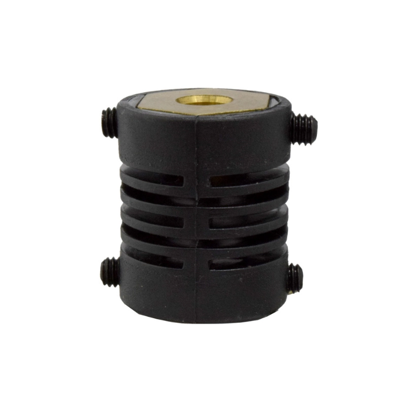 Acople Plástico para Encoder, Diámetro 6Mm