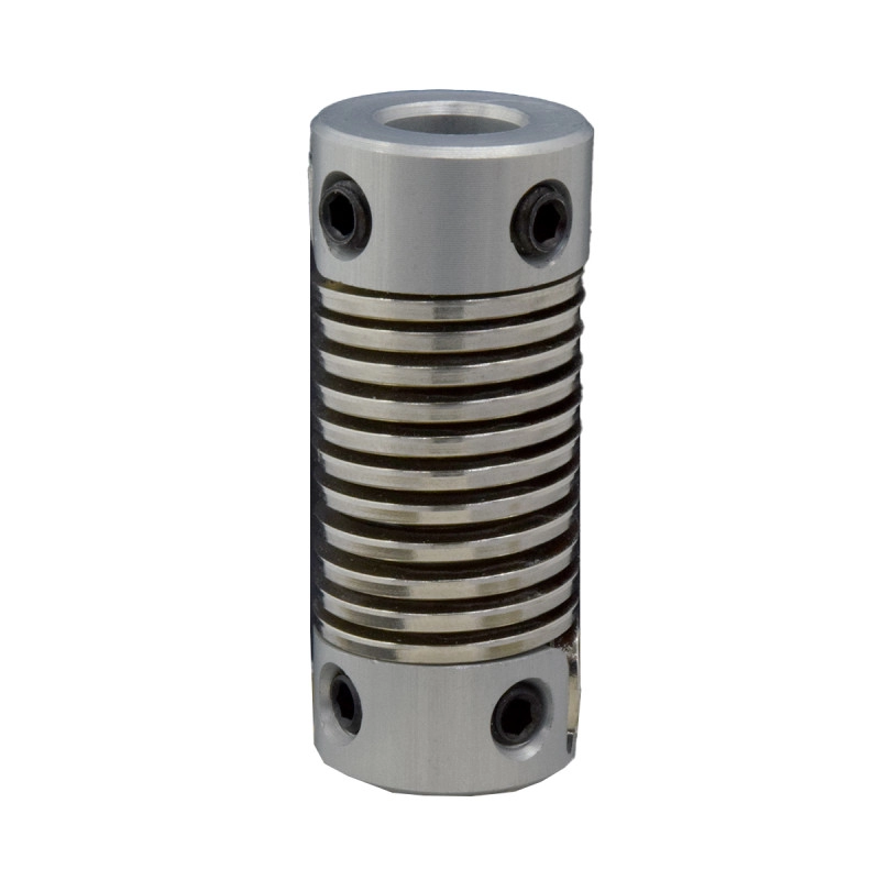 Acople Metálico de Resorte para Encoder, Diámetro 8Mm