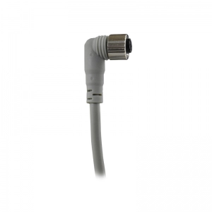 Cable Conector M12 Curvo 4 Hilos 3Mts Longitud