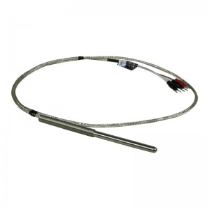 Pt-100 Bul Rec 0-400°C Dia 4 L 50mm Ext 80cm
