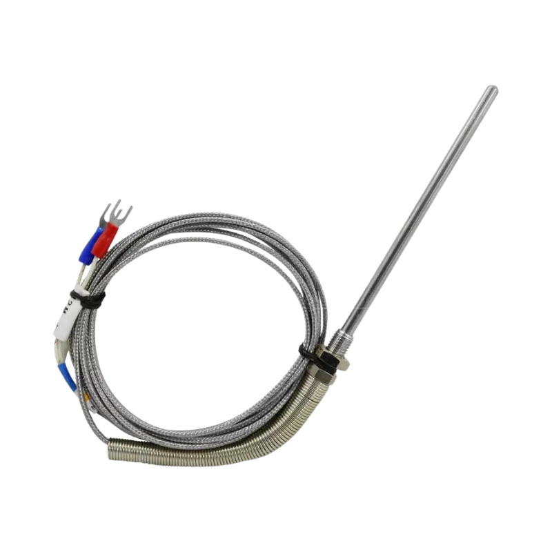 Termocupla Bulbo Recto + Conexión a Proceso J