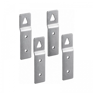 Set de 4 Soportes en Pared para Cofre