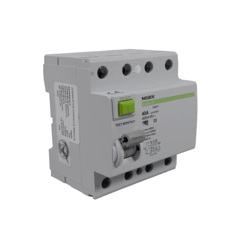 Breaker Diferencial 40A, 10Ka, Corriente Residual De 30Ma 4 Polos