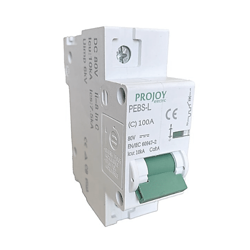 Breaker Solar Dc Projoy 1P (80V) 100A Pebs-L