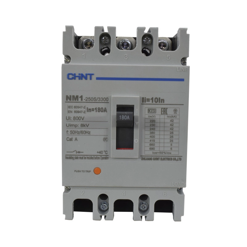 Breaker Chint Industrial 3X180A 25KVA/415V