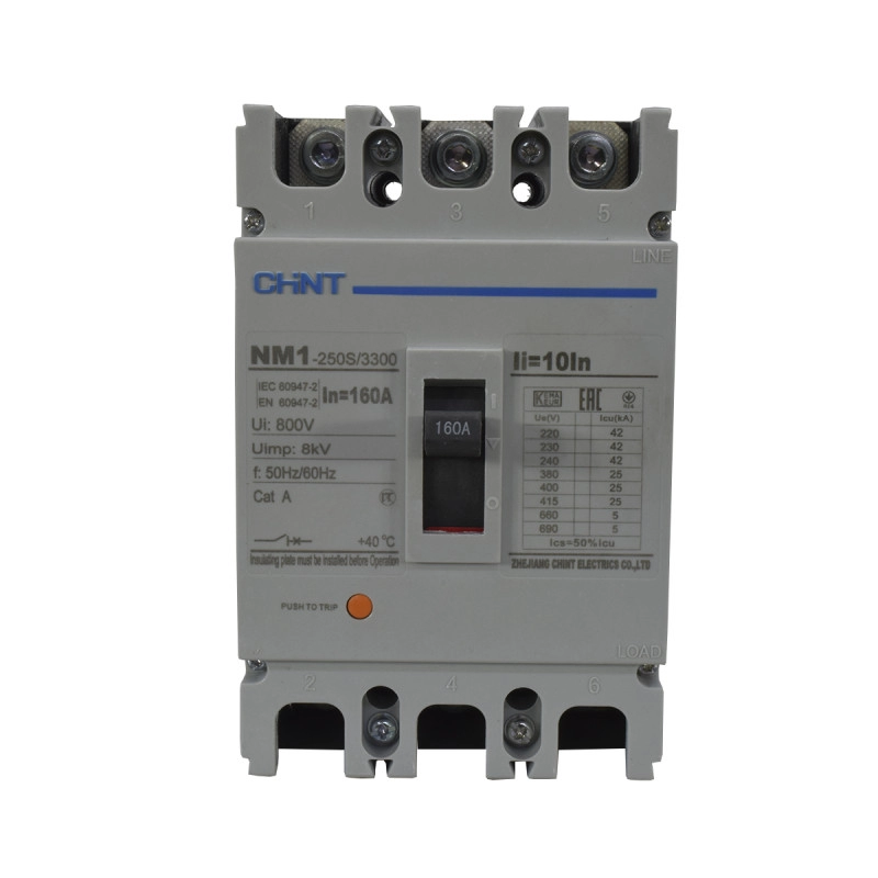 Breaker Chint Industrial 3X160A 25KVA/415V