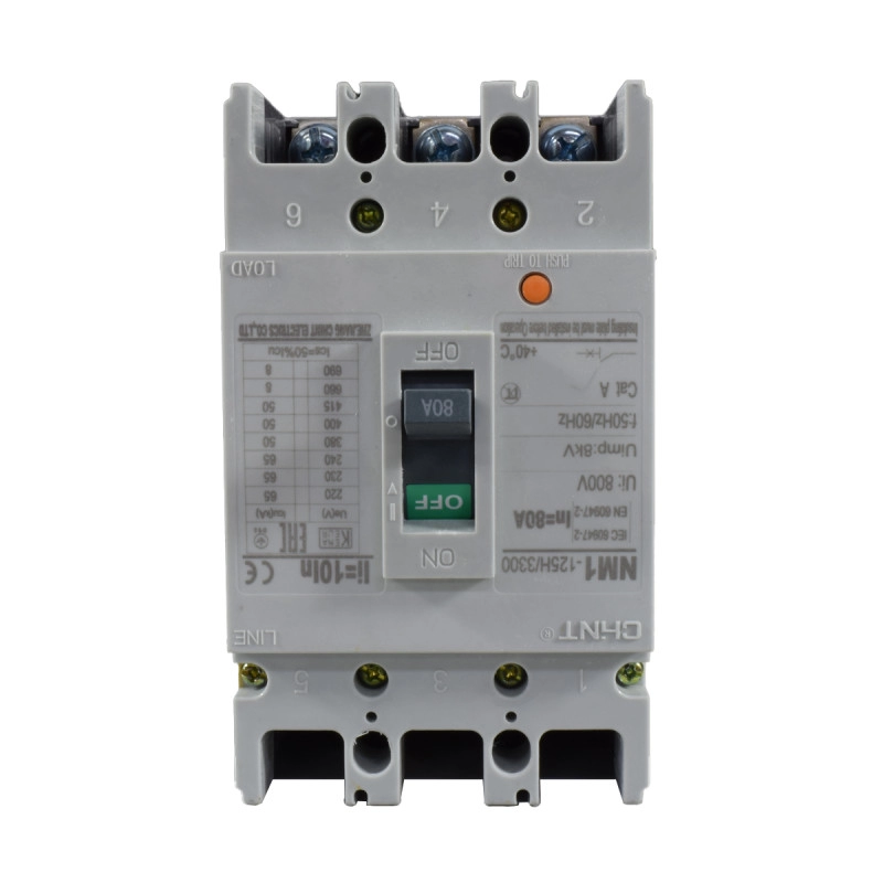 Breaker Chint Industrial 3X80A 50KA/415V