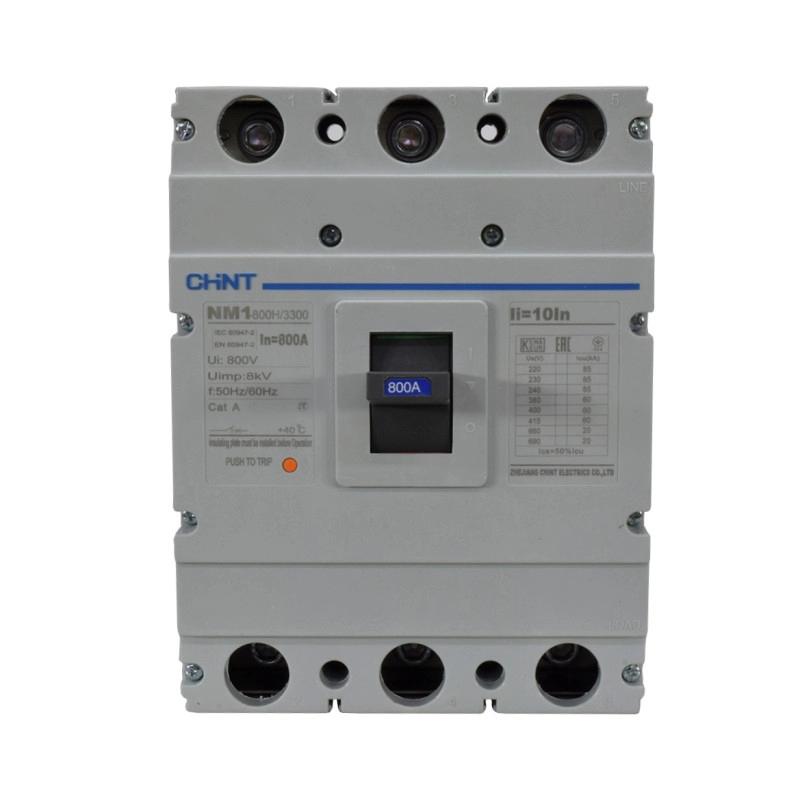 Breaker Chint Industrial 3x800a 60ka/415v