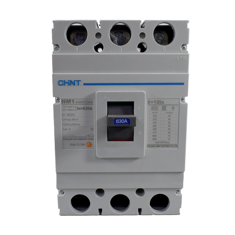Breaker Chint Industrial 3X630A 50KA/415V
