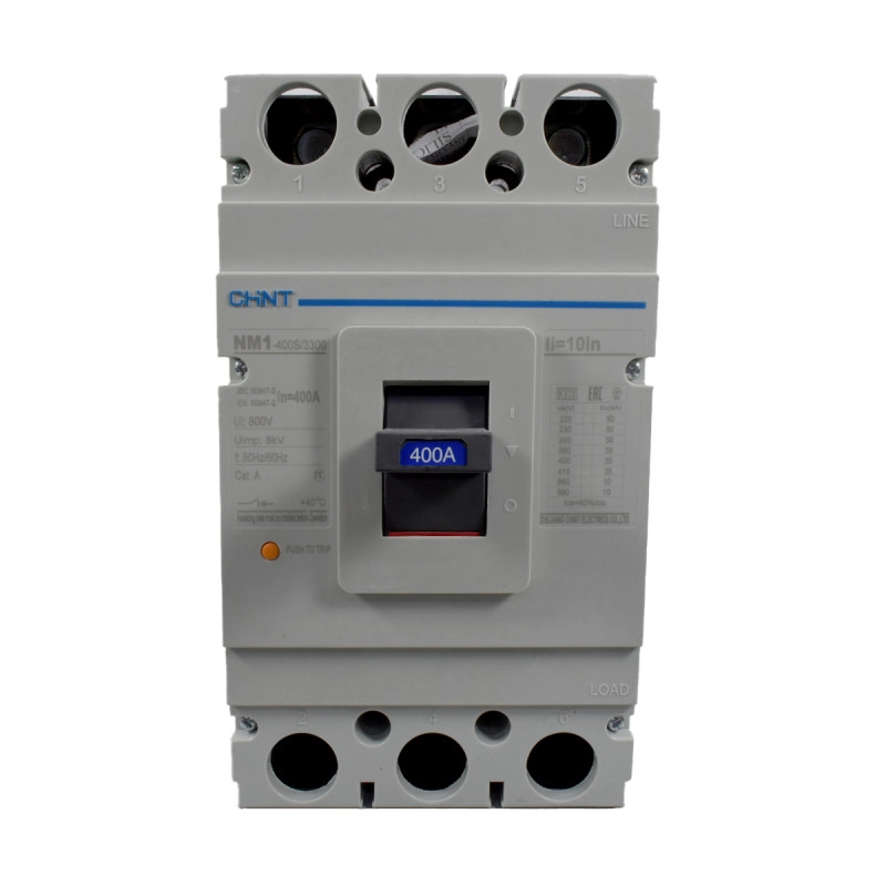 Breaker Chint Industrial 3X400A 35KA/415V