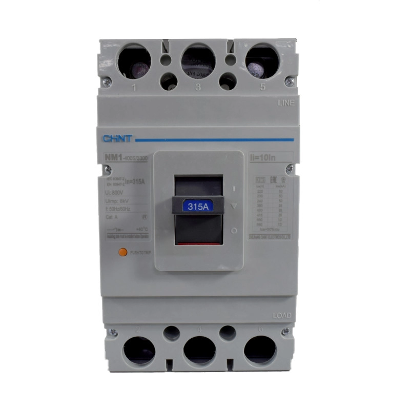 Breaker Chint Industrial 3X315A 35KA/415V