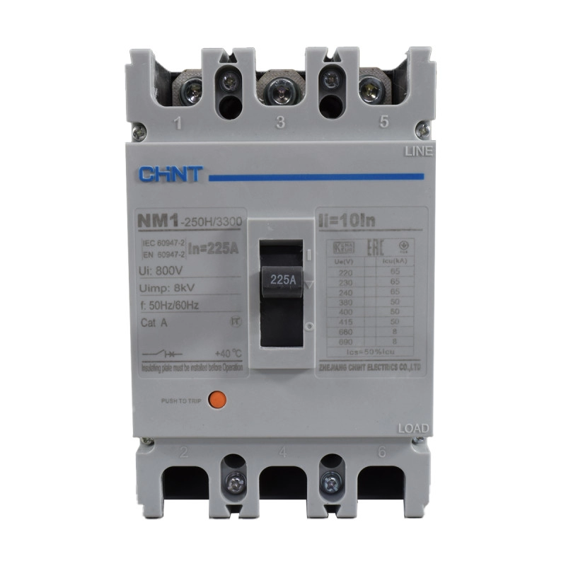 Breaker Chint Industrial 3X225A 50KA/415V