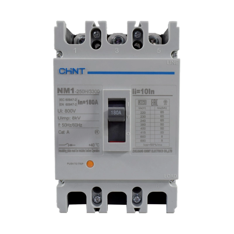 Breaker Chint Industrial 3X180A 50KA/415V