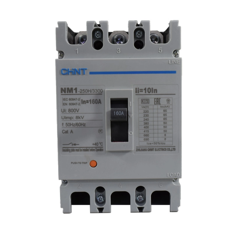 Breaker Chint Industrial 3X160A 50KA/415V