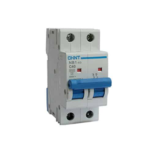 Breaker Chint Riel 2X6A 230/400V 6KA C IEC