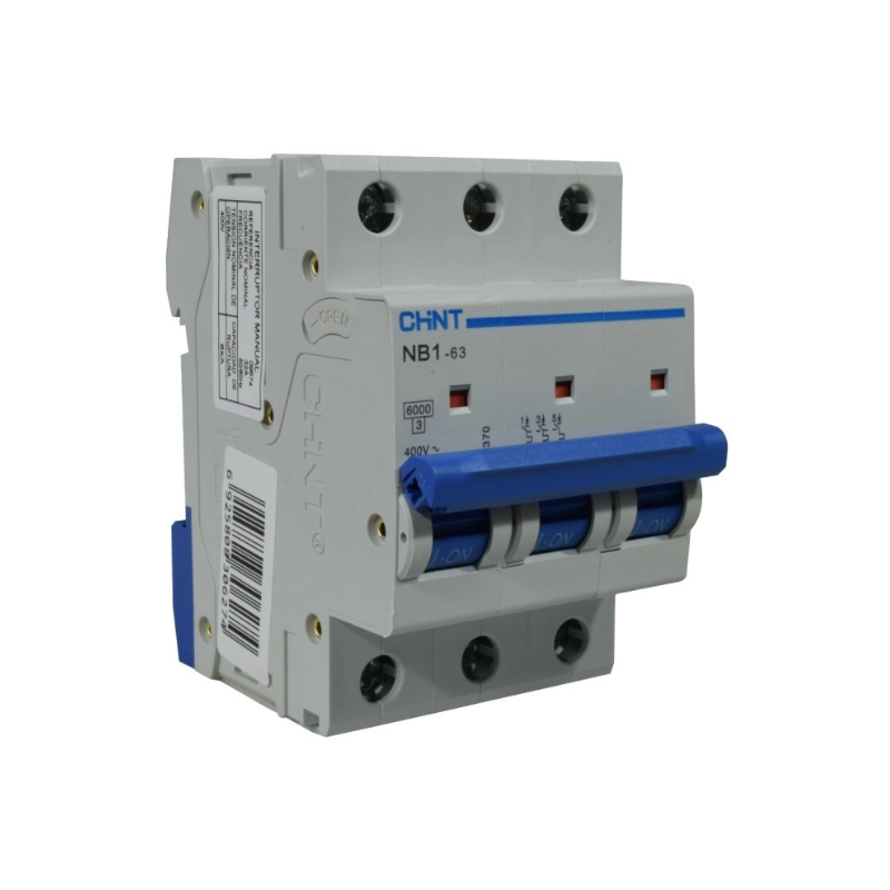 Breaker Chint Riel 3X50A 230/400V 6KA C IEC