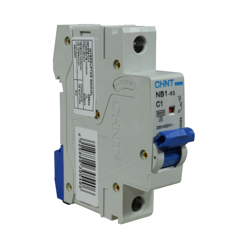 Breaker Chint Riel 1X1A 230/400V 6KA C IEC