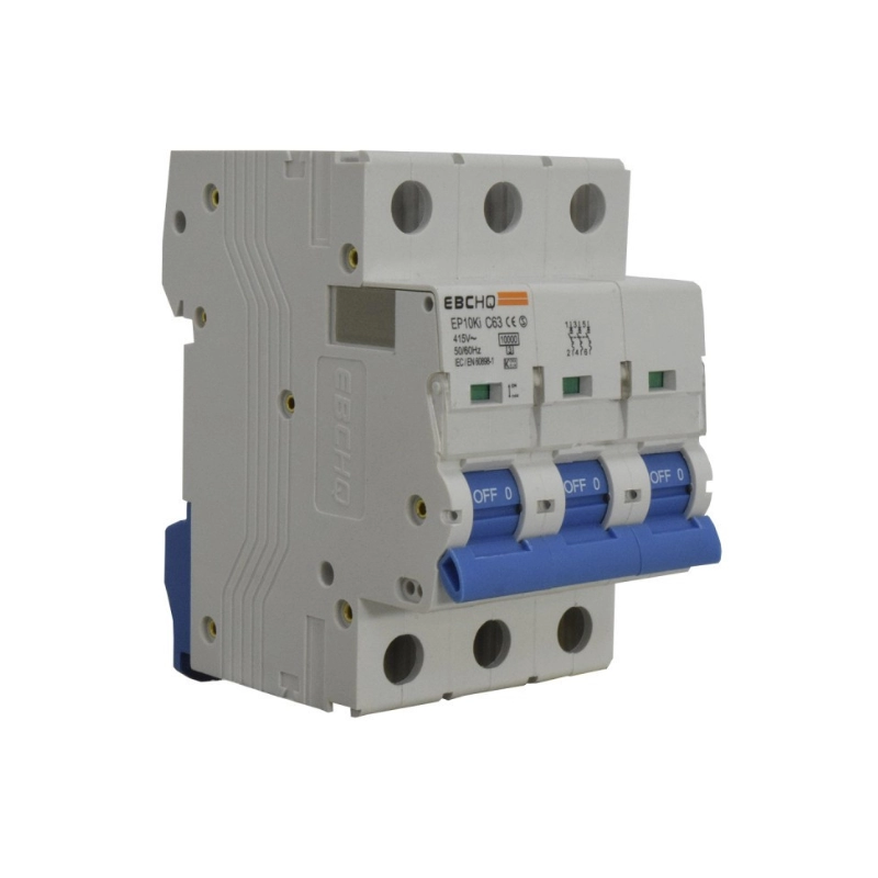 Breaker Ebc Riel 3X63A 400V 10KA C