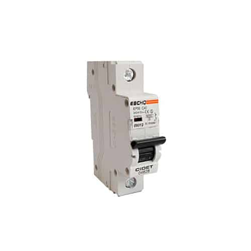 Breaker Ebc Riel 1X40A 230/400V 6KA C