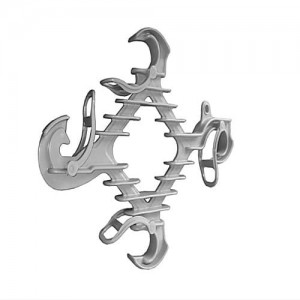 Espaciadora Cremallera 34 5Kv - Red Ecológica