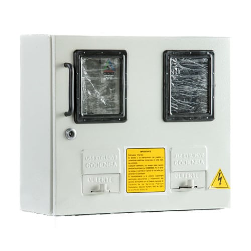 Caja para 2 Medidores Monofásicos Horizontal