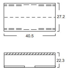 Unión Recta PVC 25x25 Acme