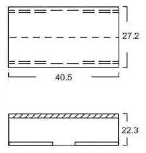 Unión Recta PVC 25x25 Acme