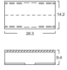 Unión Recta PVC 12x9 Acme
