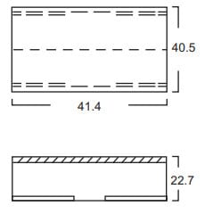 Unión Recta PVC 40x25 Acme