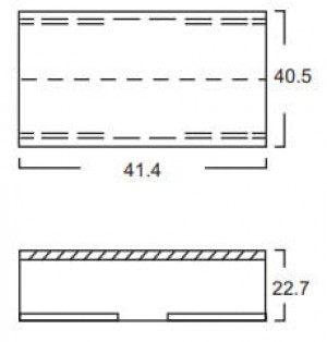 Unión Recta PVC 40x25 Acme