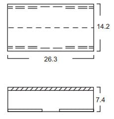 Unión Recta PVC 12x7 Acme