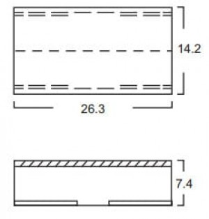 Unión Recta PVC 12x7 Acme